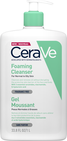 CeraVe Schuimende Reinigingsgel 1000 ML