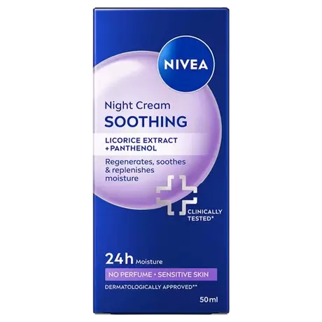NIVEA Essentials +24H Sensitive Nachtcrème 50 ML