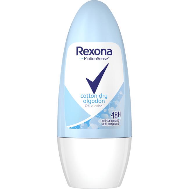 Rexona Women Cotton Dry Anti-Transpirant Deodorant Roller 50 ML