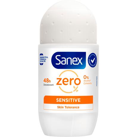 Sanex Zero% Sensitive Deodorant Roller 50 ML