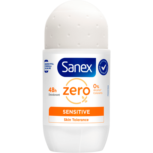 Sanex Zero% Sensitive Deodorant Roller 50 ML