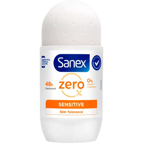 Sanex Zero% Sensitive Deodorant Roller 50 ML