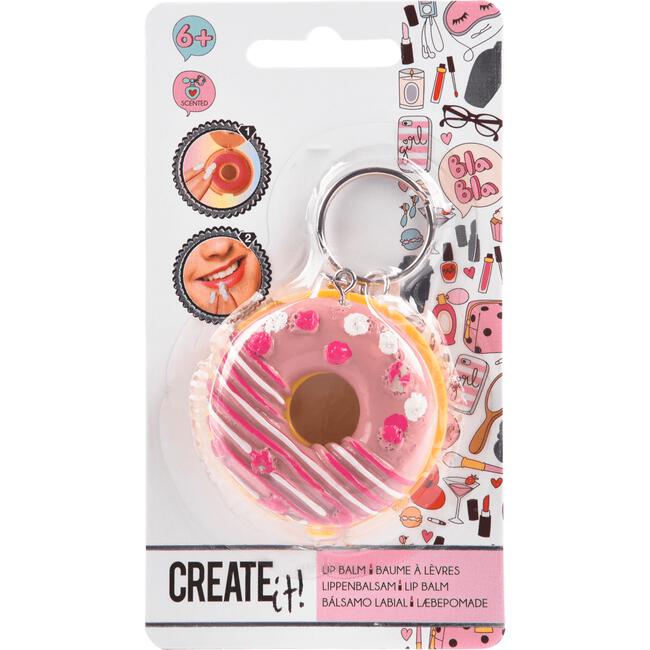 Create It! Donut lipbalm sleutelhanger