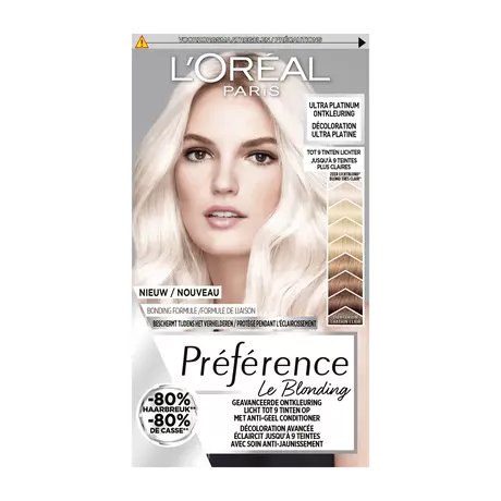 L'Oréal Paris Préférence Le Blonding Ultra Platinum Ontkleuring