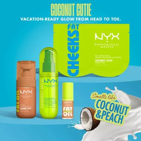 NYX Professional Makeup Hair & Body Fragrance Mist Coconut Cutie 80 ML