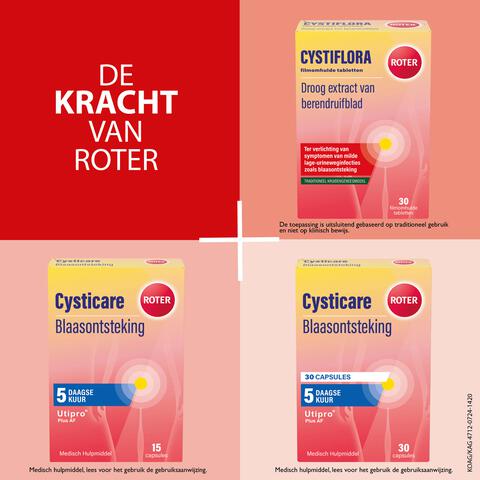 Roter Cystiflora 30 tabletten