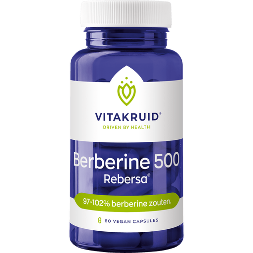 Vitakruid Berberine 500 Vegan Capsules 60 stuks
