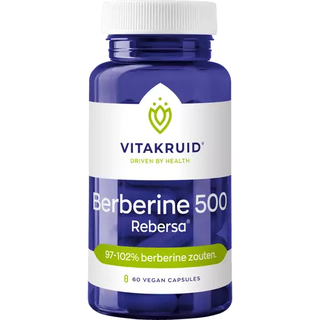Vitakruid Berberine 500 Vegan Capsules 60 stuks