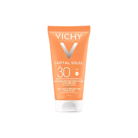 Vichy Capital Soleil Dry Touch Zonnecrème Gezicht SPF30 50 ML