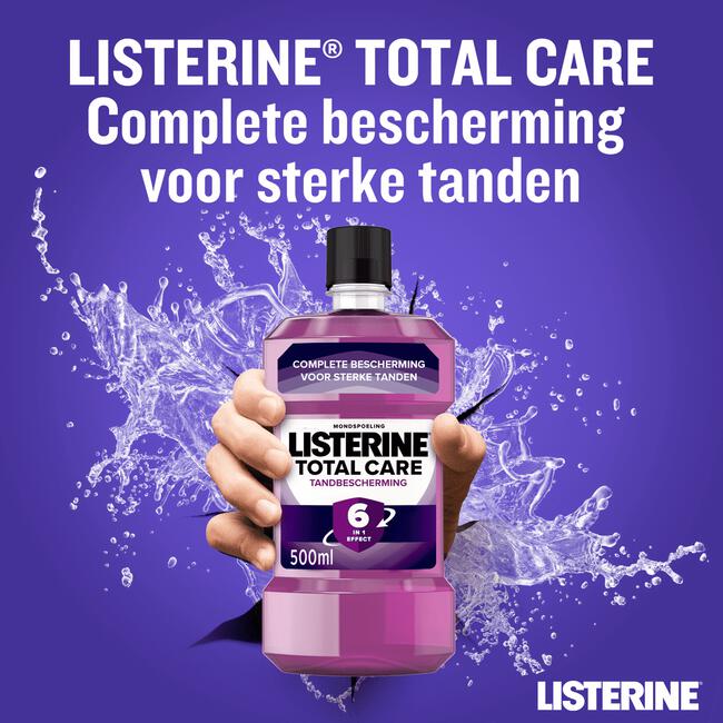 Listerine® Total Care Teeth Protection Mondspoeling 500 ML