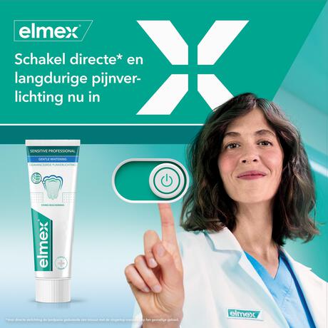 Elmex® Sensitive Professional Gentle Whitening Tandpasta 75 ML