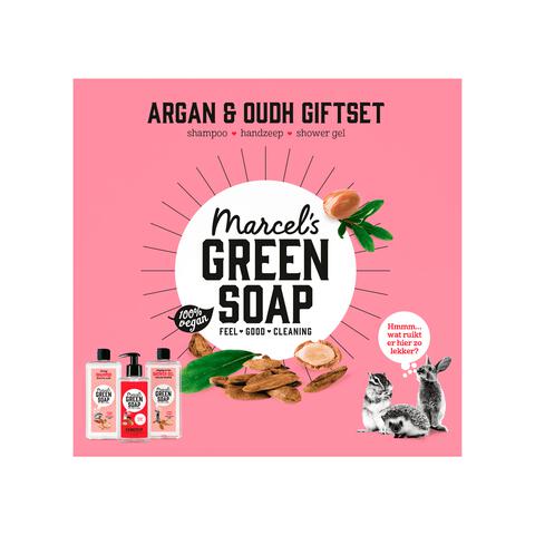 Marcel's Green Soap Giftset Argan & Oudh