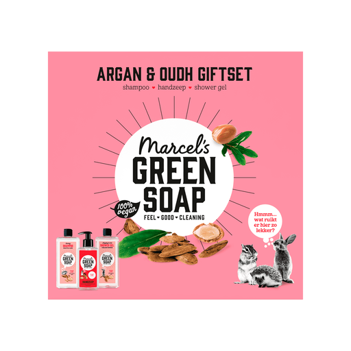 Marcel's Green Soap Giftset Argan & Oudh