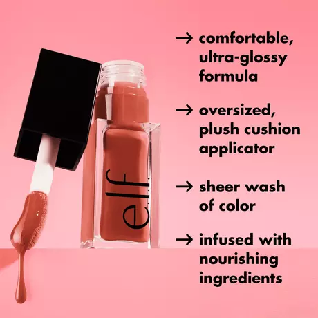 e.l.f. Glow Reviver Lip Oil Honey Talks