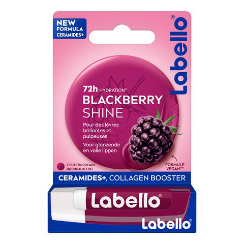 Labello Blackberry Shine 72u Hydratatie Lippenbalsem