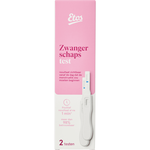 Etos Zwangerschapstest 2 stuks