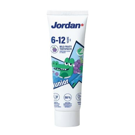 Jordan Junior 6-12 Jaar Tandpasta 75 ML