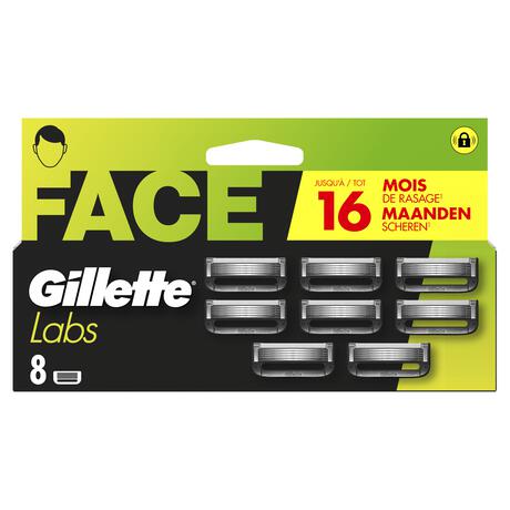 GilletteLabs Navulmesjes 8 stuks