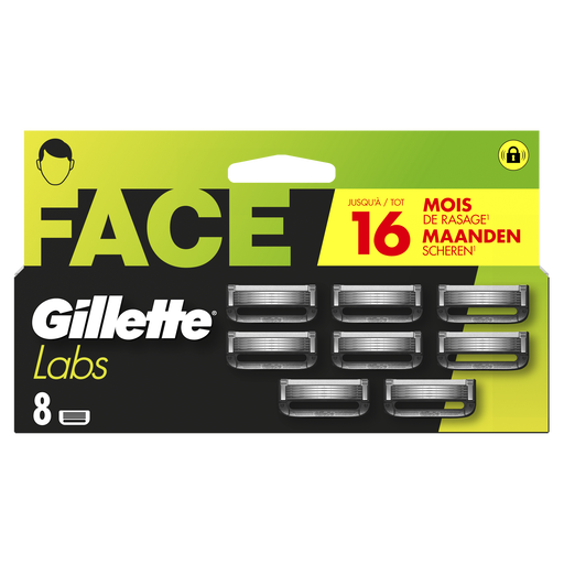GilletteLabs Navulmesjes 8 stuks