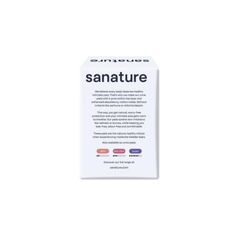 Sanature Pro Vivo 100% Katoenen Incontinentieverband Normaal 12 stuks
