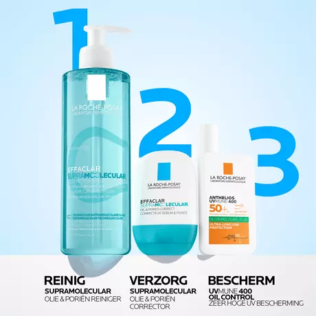 La Roche-Posay Effaclar Supramolecular Olie & Poriën Reiniger 400ML