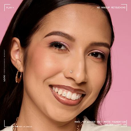 NYX Professional Makeup Make 'EM Wonder Foundation 18 Golden Light