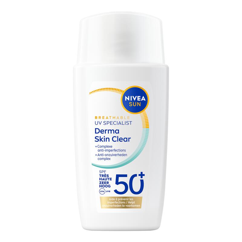 NIVEA SUN UV Face Derma Skin Clear Zonnebrand SPF 50+40 ML