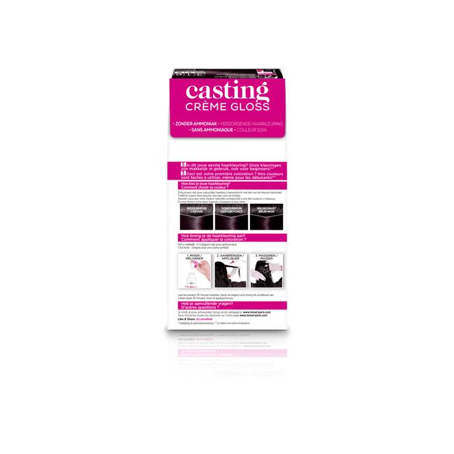 L'Oréal Paris Casting Crème Gloss Haarverf 316 Blackberry Violet Bruin