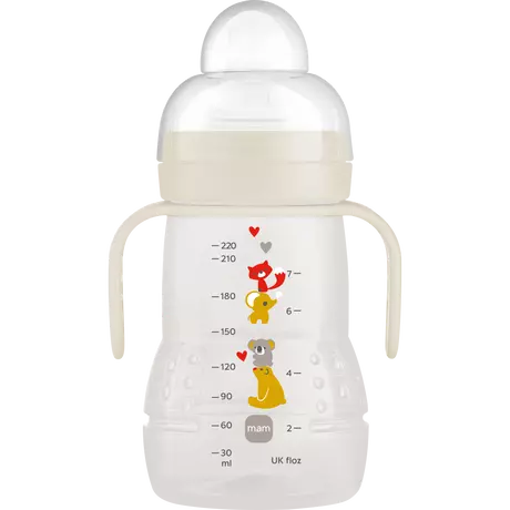 MAM Trainer+ Oefenbeker 4+ Maanden Beige 220 ML