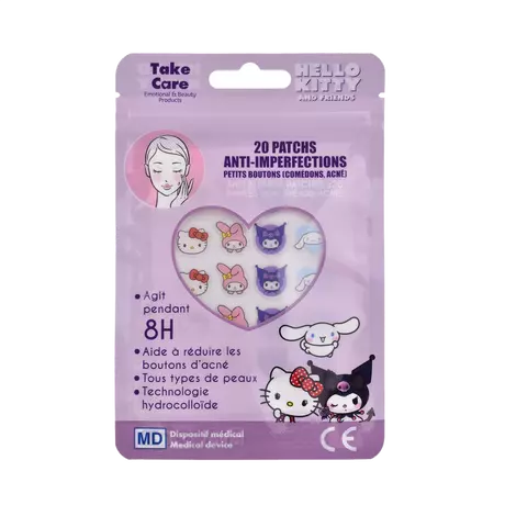 Fancy Label Hello Kitty And Friends Anti Blemish Patches 20 Stuks