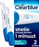 Clearblue Snelle Detectie Zwangerschapstest 2 stuks