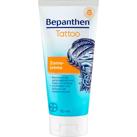 Bepanthen Tattoo Zonnecreme SPF50 50 ML