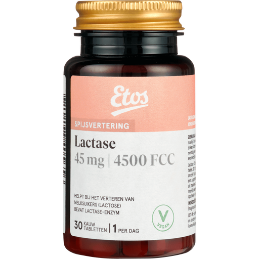 Etos Lactasetolerantie 4500 Kauwtabletten 30 stuks