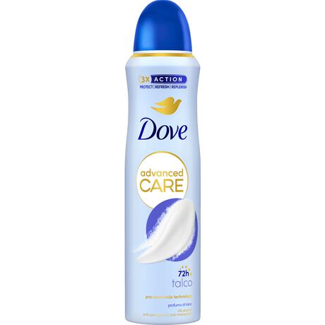 Dove Advanced Care Talco Anti-Transpirant Deodorant Spray 150 ML