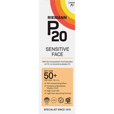 P20 Sensitive Face Zonnebrandcrème SPF50+