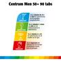 Centrum Men 50+ Multivitaminen Tabletten 90 stuks
