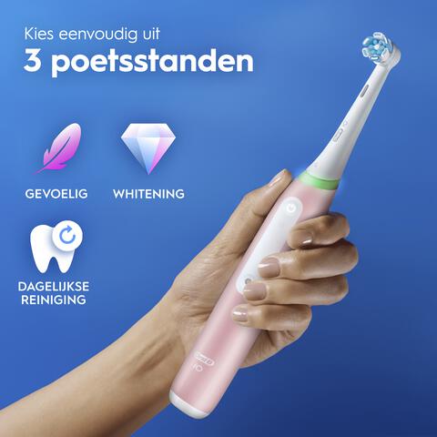 Oral-B iO 3s Roze Elektrische Tandenborstel