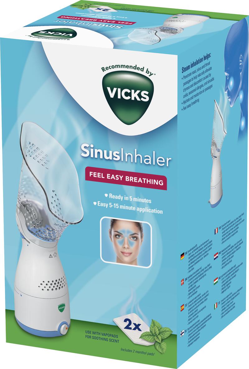 Vicks Sinus Inhaler Elektrische Stoominhaler