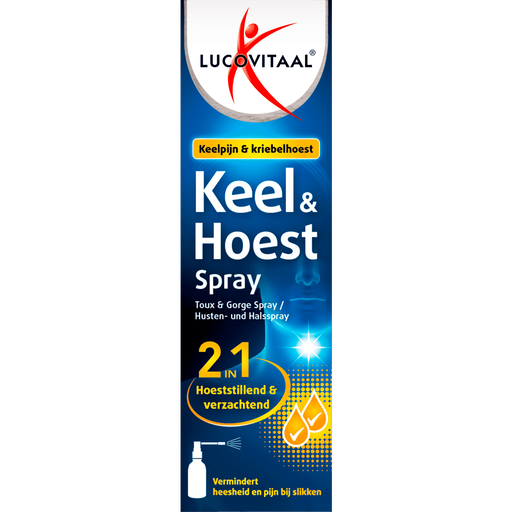 Lucovitaal Keel & Hoest Spray 20 ML