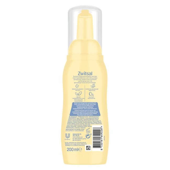 Zwitsal Wasschuim 200 ML