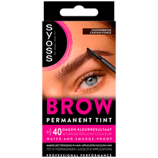Syoss Browtint Wenkbrauw-wimper verf Donkerbruin