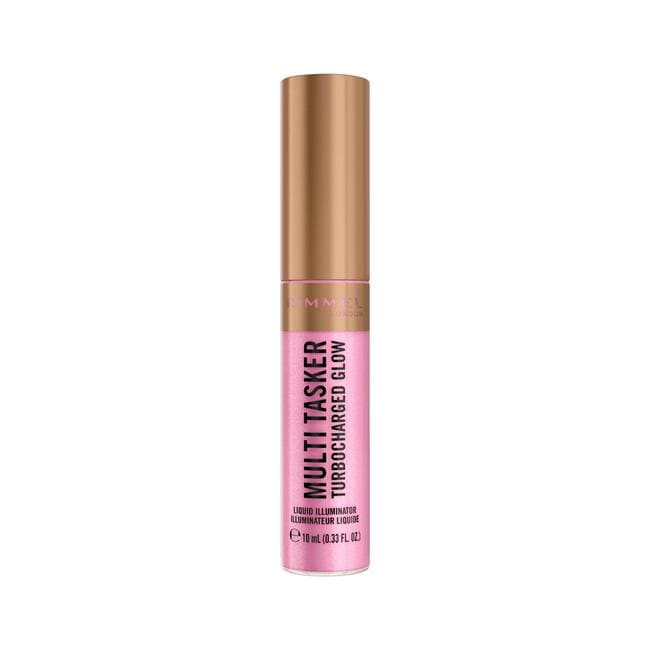 Rimmel London Multitasker Turbocharged Glow Liquid Illuminator Blush - Roze - 001 Not a Basic B