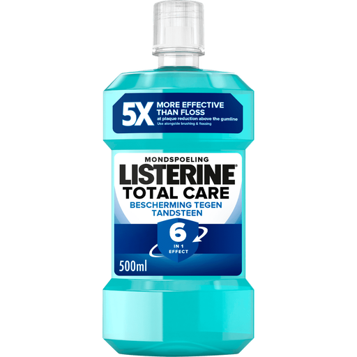 Listerine Total Care Bescherming Tegen Tandsteen Mondwater 500 ML