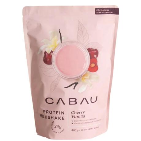 Cabau protein milkshake cherry vanilla 500 gram