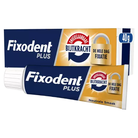 Fixodent Plus Duo Premium Kleefpasta 40 gram