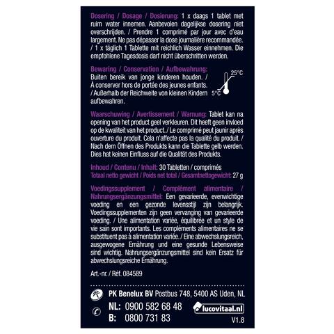 Lucovitaal Collageen Vega Super Tabletten 30 stuks
