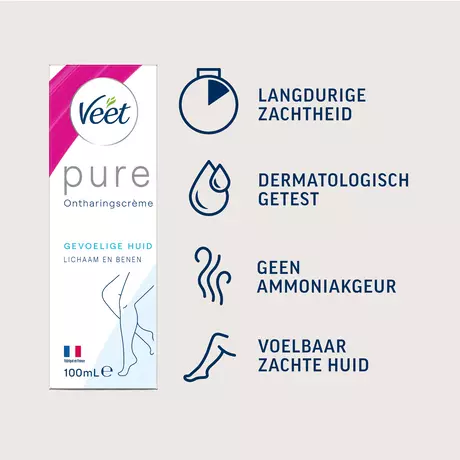 Veet Pure Ontharingscrème 100 ML