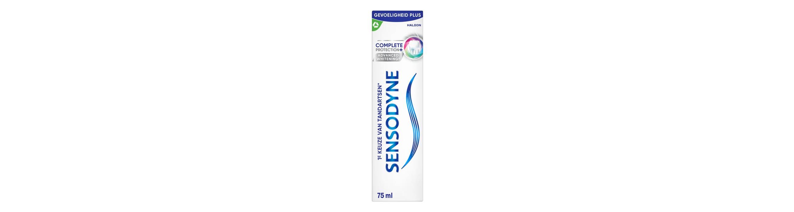 Sensodyne Complete Protection + Advanced Whitening Tandpasta - 75 ML