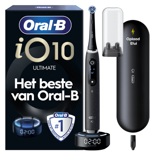 Oral-B iO 10 Zwart Elektrische Tandenborstel