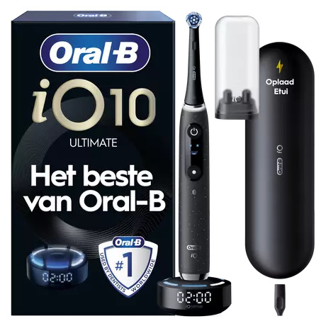 Oral-B iO 10 Zwart Elektrische Tandenborstel